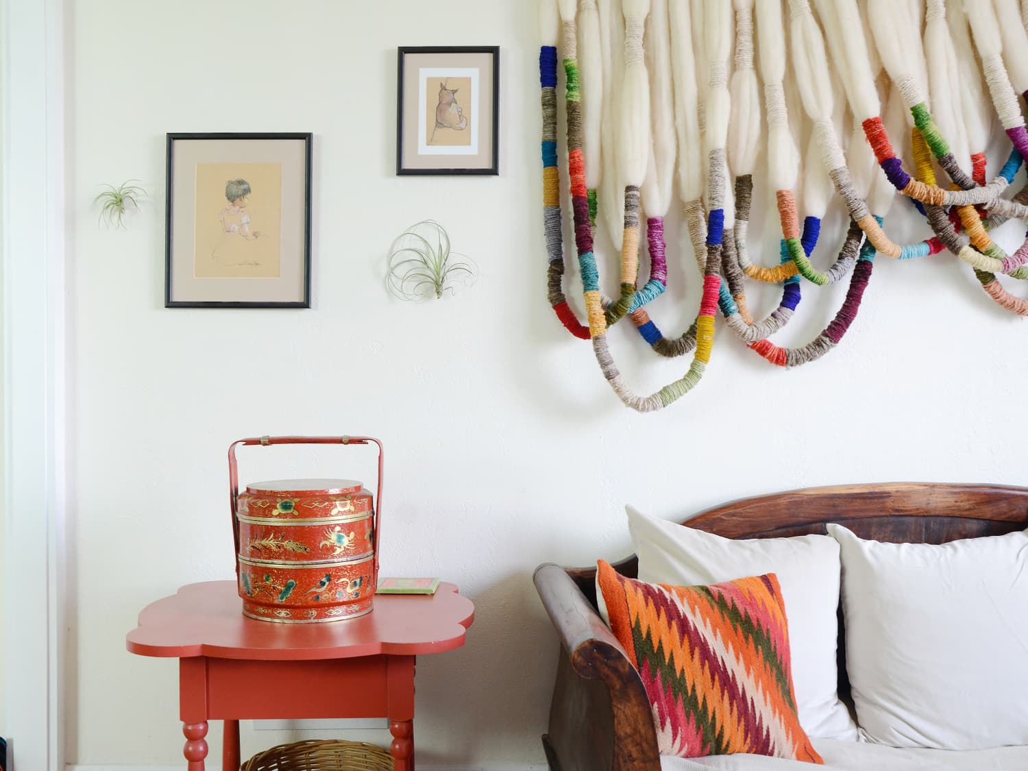 17 Fabric Wall Art Ideas to Add Texture to Your Space Apartment